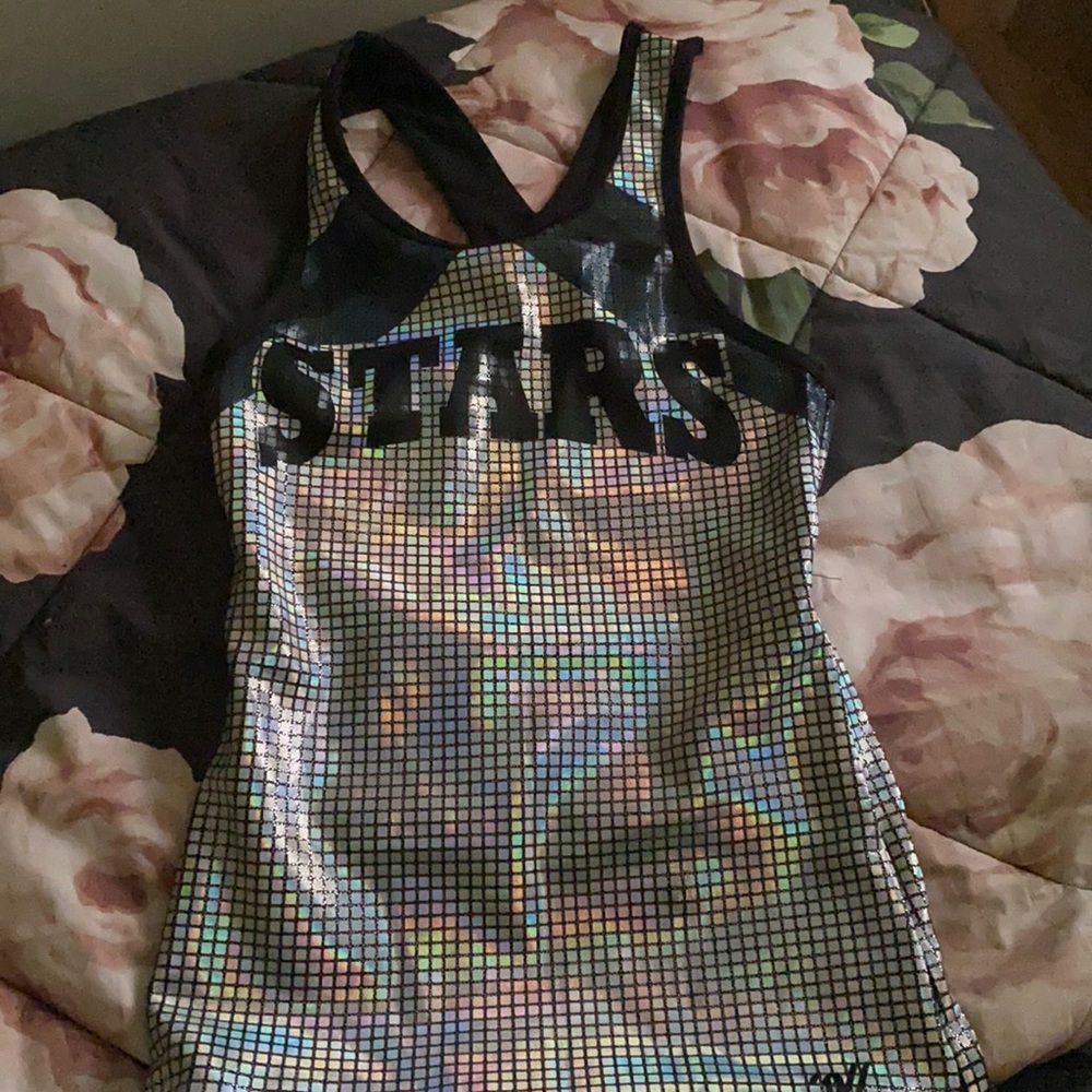 wcss mirror foil tank top